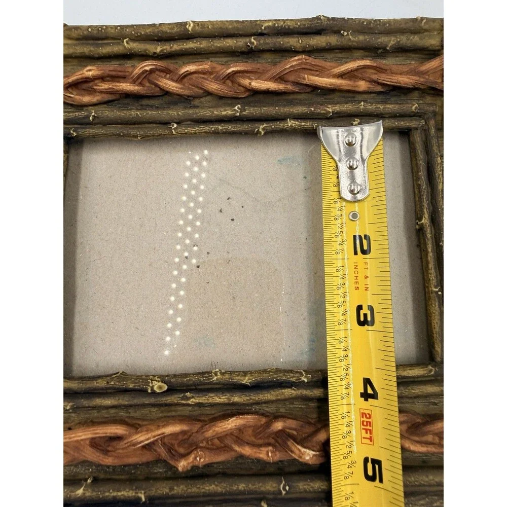 Rustic Twig Vine Picture Frame Woodland Cabin Lodge Nature Cottage Farmhouse